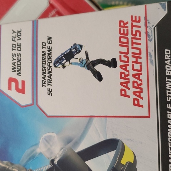 Air Hogs 2in1 Extreme Air Transformable RC Stunt Board to Paraglider new - Picture 9 of 10